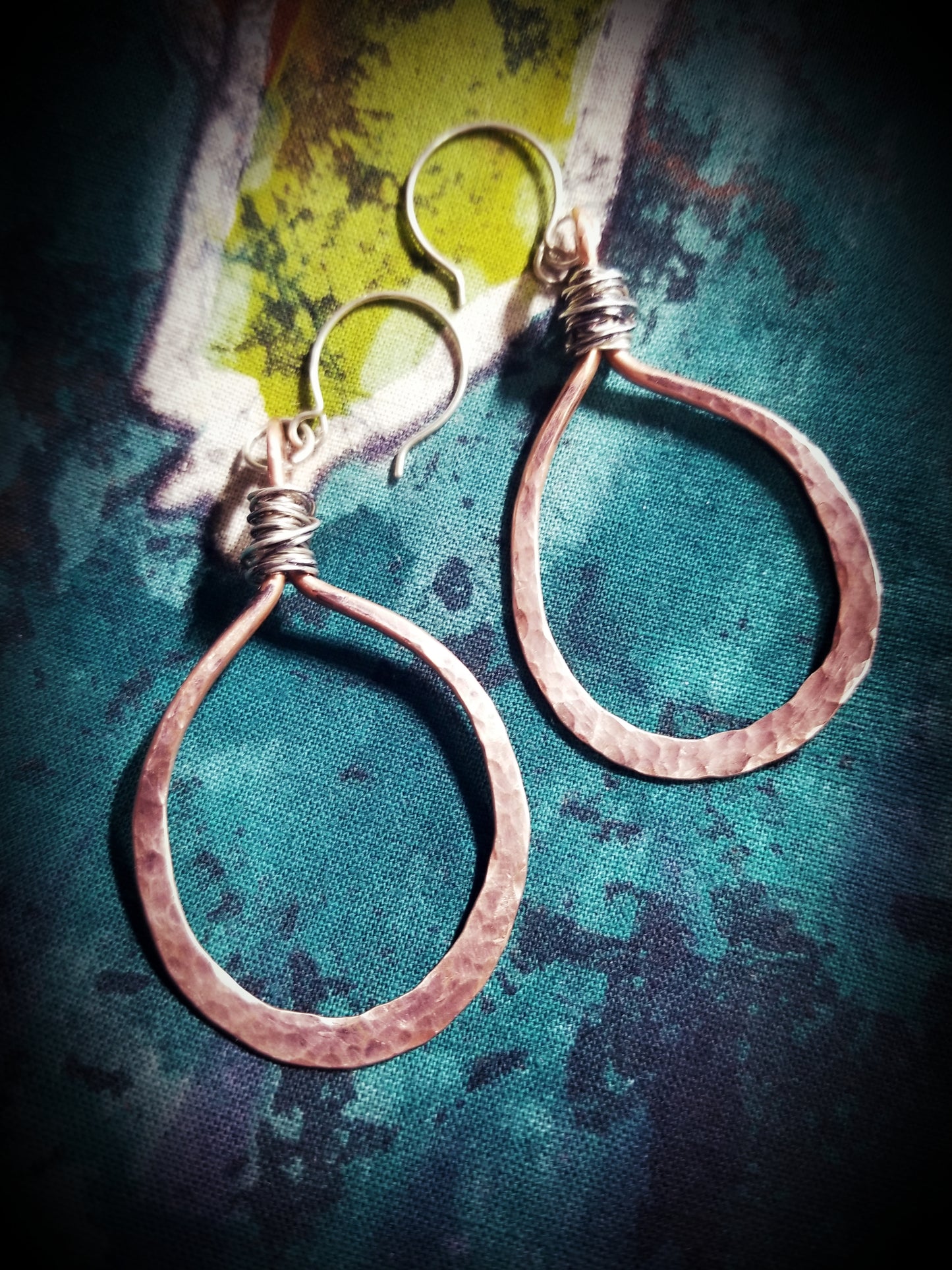 Copper Drop Earrings MTO