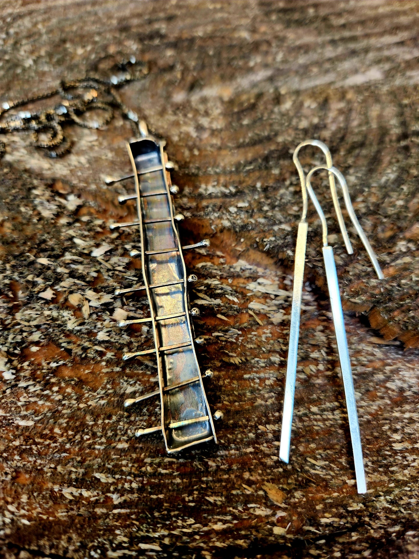 Minimalist modern earrings