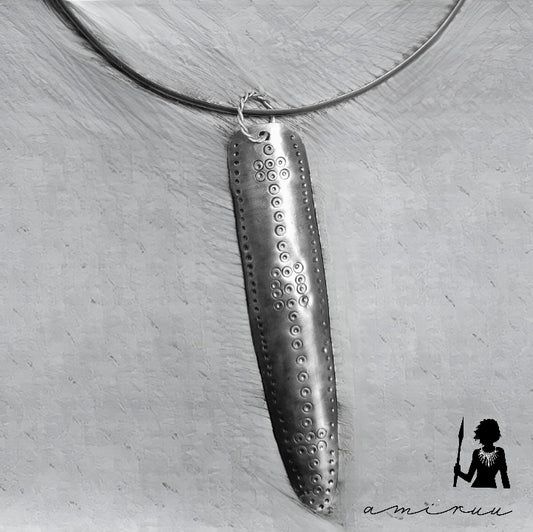Evil eye amulet sterling silver charm.